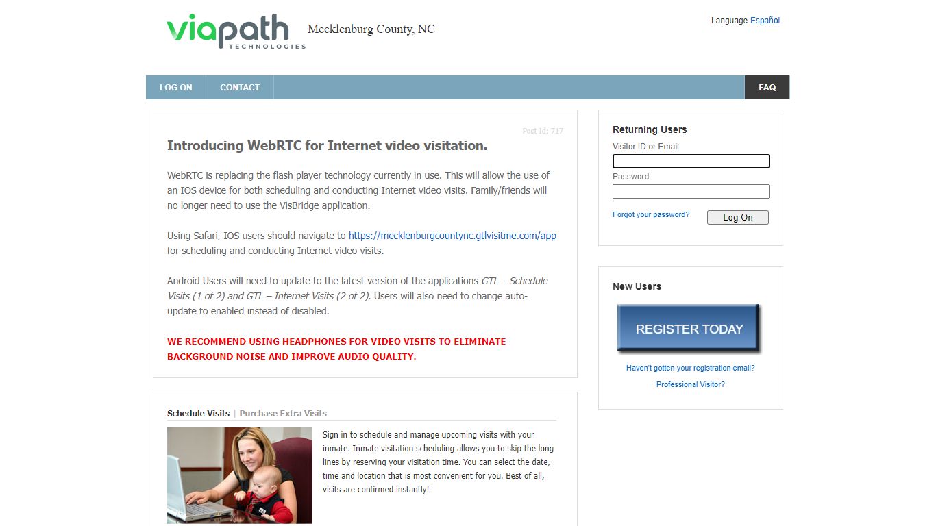 ViaPath Visitor Web 8.0 - GTLVisitMe